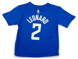 Outerstuff Los Angeles Clippers Kids Replica Name and Number T-Shirt Kawhi Leonard