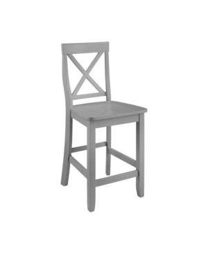 X-Back 2 Piece Counter Stool Set