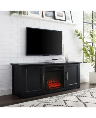 Camden 58" Low Profile TV Stand with Fireplace