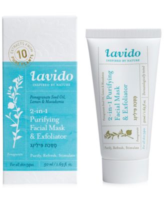 Lavido - 2-In-1 Purifying Facial Mask & Exfoliator, 1.69-oz.