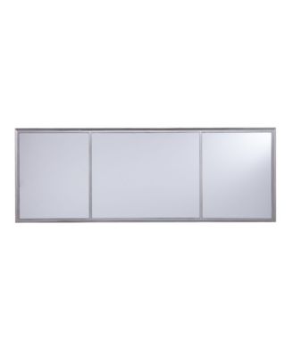 Worti Mirrored Desk Glam Style