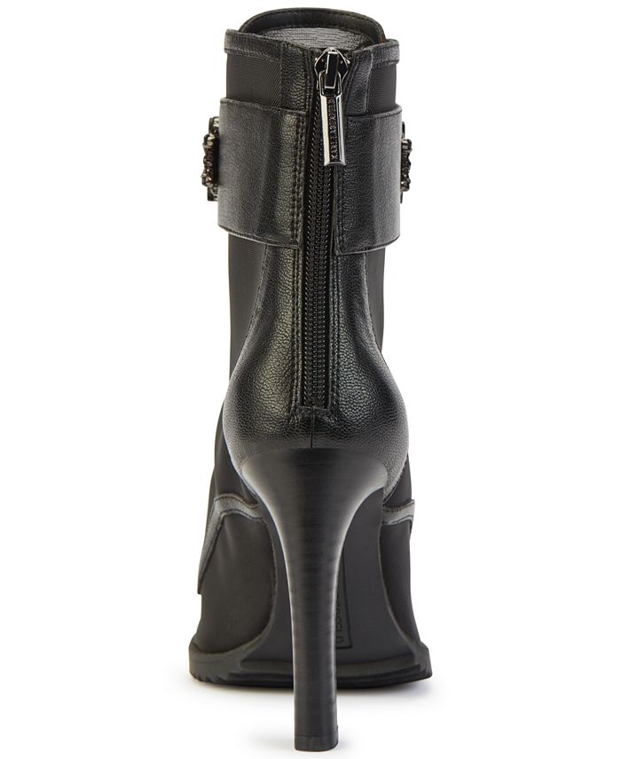 blayze peep toe bootie karl lagerfeld paris