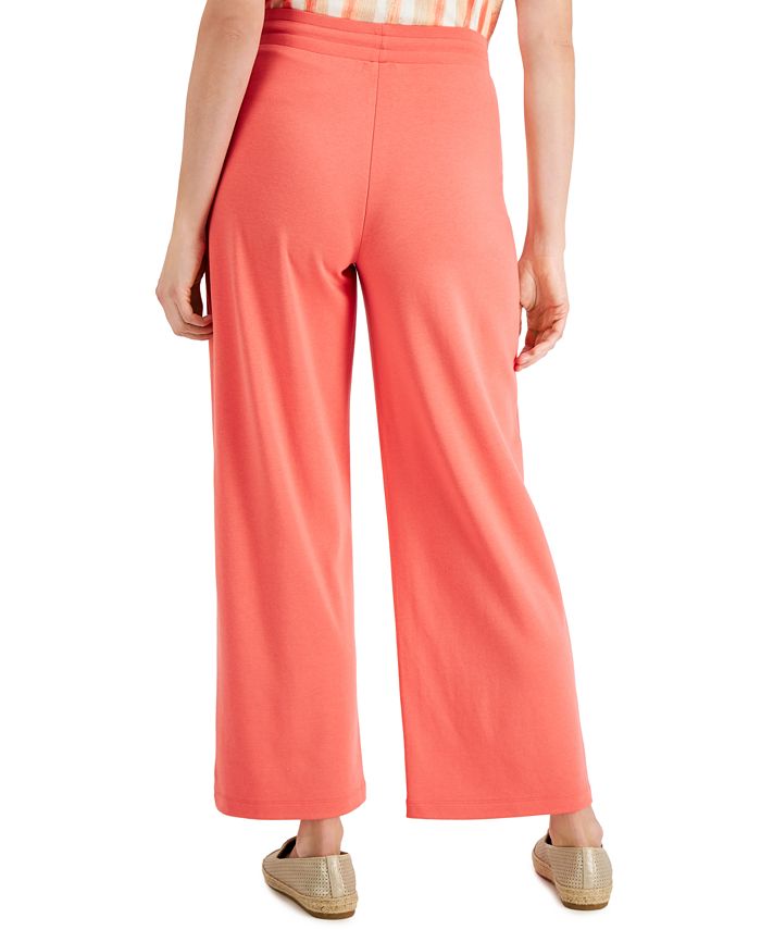 JM Collection Knit Drawstring Pants, Created for Macy's - Macy's