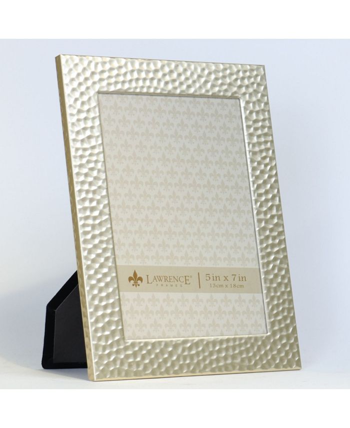 Lawrence Frames Hammered Metal Picture Frame, 5" x 7" Macy's
