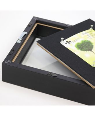 Shadow Box Frame with Linen Display Board, 8" x 8"
