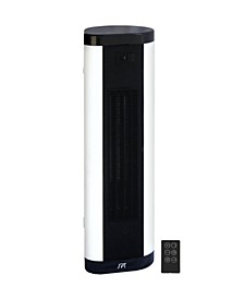 PTC Fan Tower/Baseboard Style Heater with Remote
