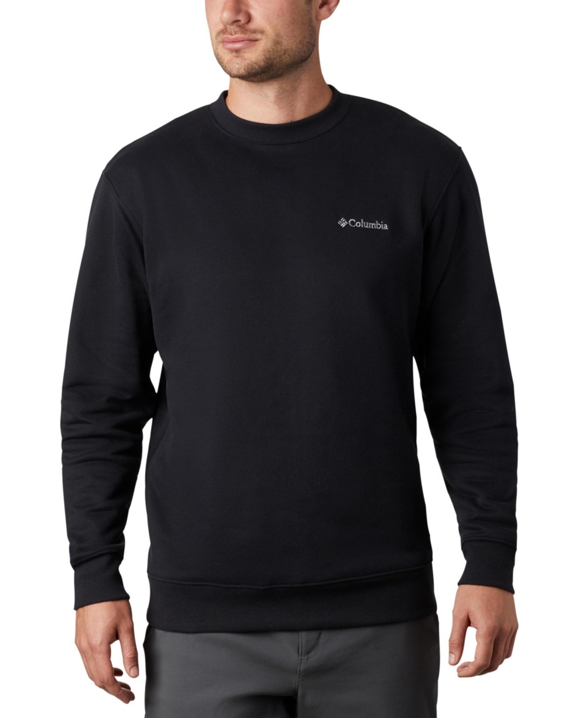 Men's Hart Mountain Ii Crew Sweatshirt - Charcoal Heather