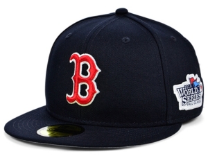 New Era Boston Red Sox World Series Patch 59FIFTY Cap