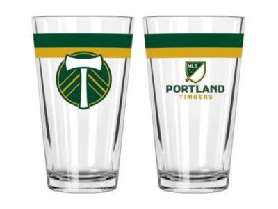 Memory Company - Portland Timbers 16oz Double Banded Pint Glass