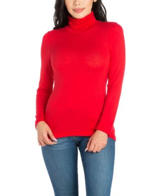 Women's Classic Long Sleeve Turtleneck Top
