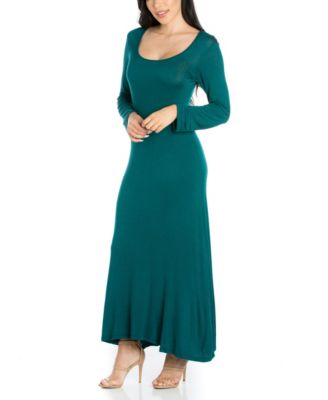 Women's Long Sleeve Maxi Dress