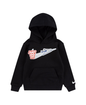 image of Nike Little Boys Tape Swoosh Hoodie