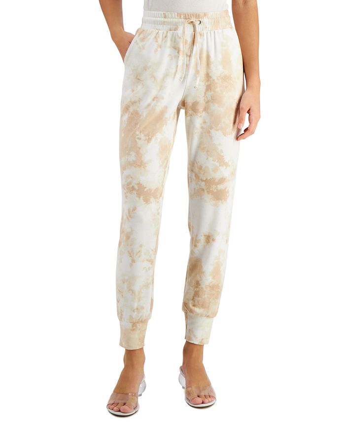 Bar III Tie-Dyed Jogger Pants, Created for Macy's - Macy's