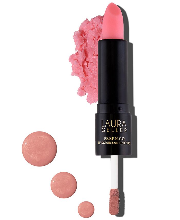 Laura Geller Beauty PrepNGo Lip Scrub & Tint Duo & Reviews Makeup