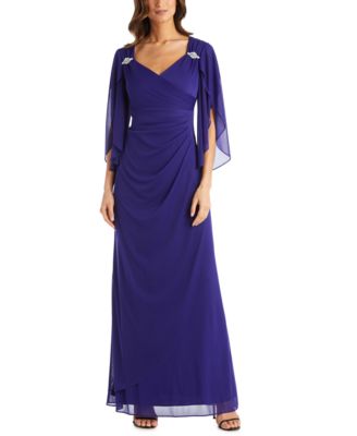 R & M Richards - Empire-Waist Gown