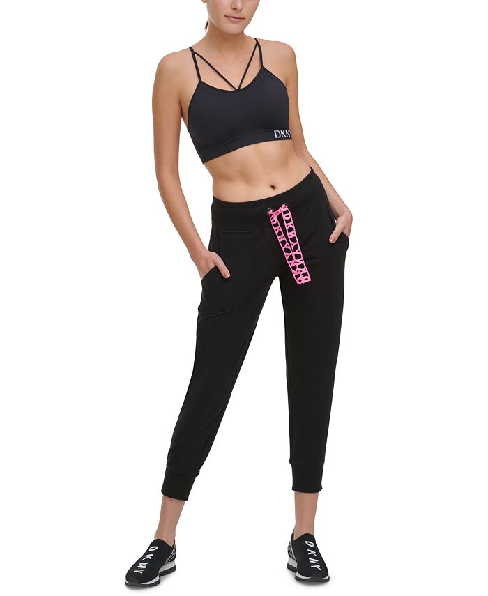 dkny sport logo joggers