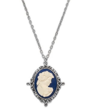 image of Patricia Nash Silver-Tone Cameo 28-1/2