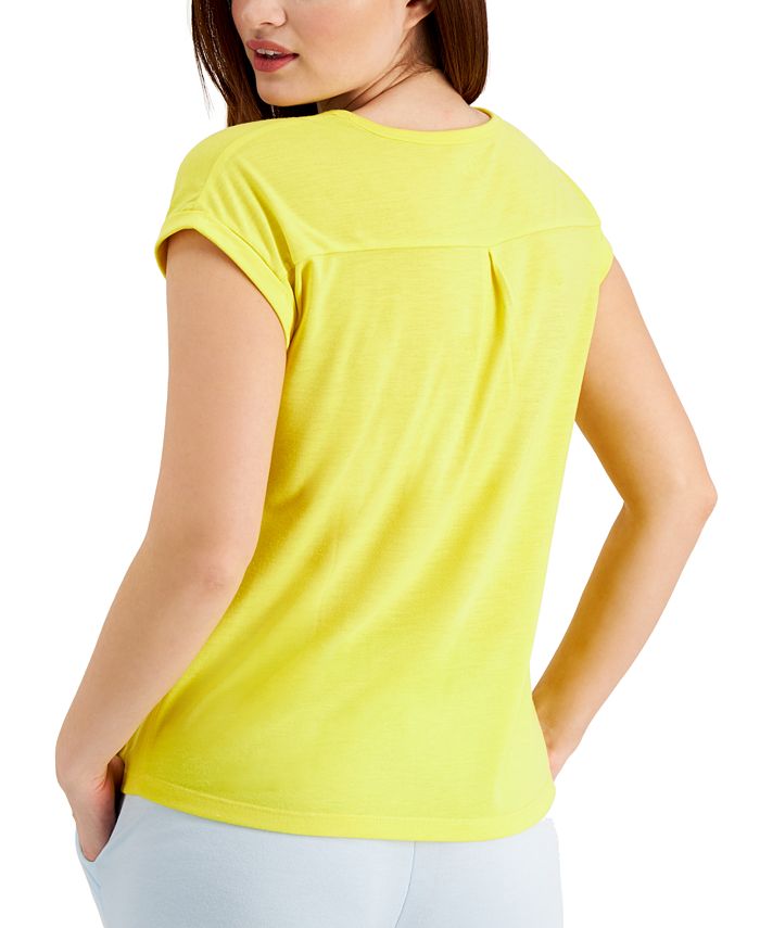 Style & Co Petite GraphicPrint TShirt, Created for Macy's Macy's
