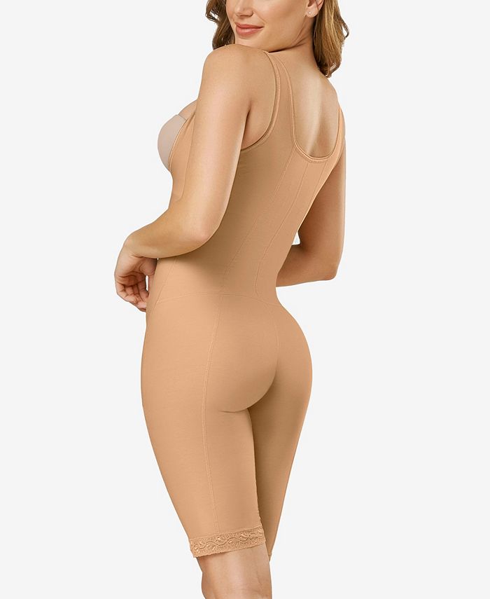 Leonisa Double Take Open Bust Firm Compression Post-Surgical Body Shaper -  Macy's