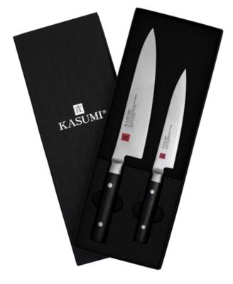 2 Pc. Gyuto 6" Utility & 8" Chef Knife Cutlery Set 