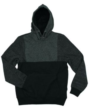 Big Boys Bethsaida Pieced Fleece Pullover Hoody