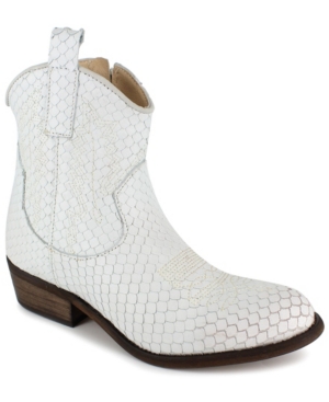 image of Women-s Mireya Western Ankle Booties Women-s Shoes