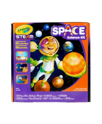 Closeout! Crayola Solar System Science Kit, Educational Toy, Gift for Kids, Ages 7, 8, 9, 10