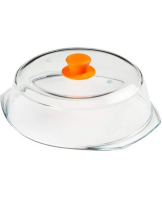 Bezrat - Classic Touch Microwave Tall Glass Plate Cover