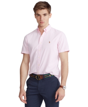 Polo Ralph Lauren Men's Classic-Fit Gingham Oxford Shirt