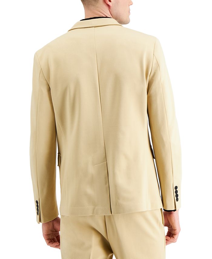Rayon Blend Ponte Slim Fit Casual Blazer