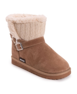 Muk Luks Women's Alyx Cold Weather Cozy Booties Women's Shoes