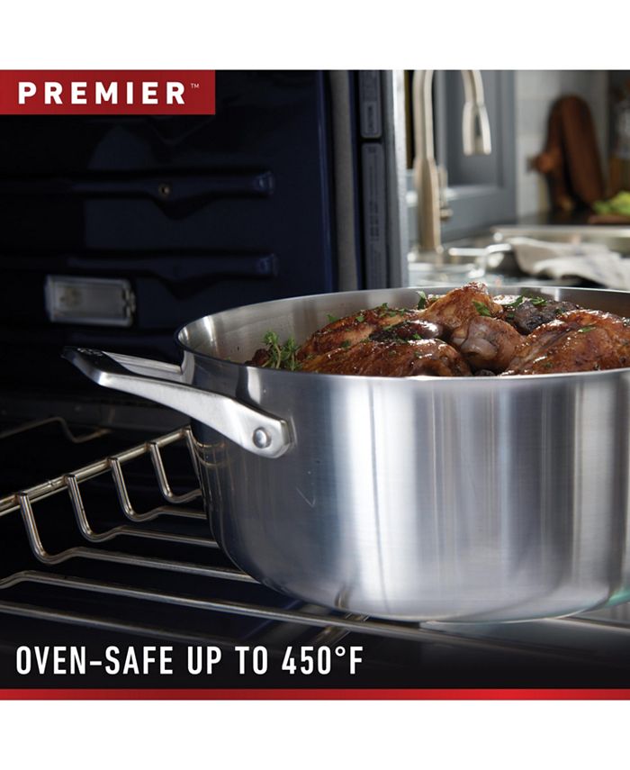 Calphalon Premier Stainless Steel Cookware Set, 11 Piece Macy's