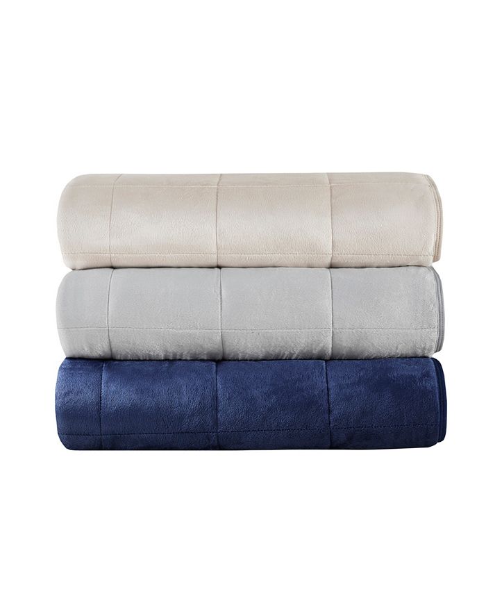 Sleep Philosophy Mink to Microfiber Weighted Blanket, 60" x 80" - 17