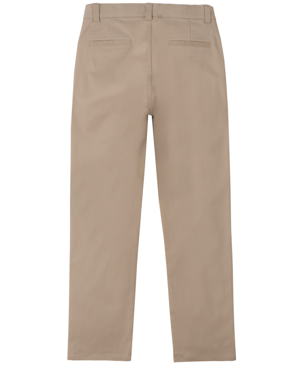 Nautica Big Boys Uniform Stretch Twill Pant with Reinforced Knees