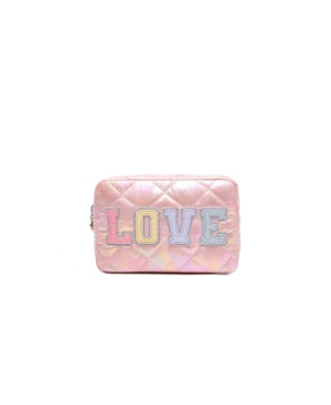 image of Little and Big Girls Puffer Love Pouch