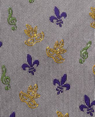 Cufflinks Inc. Men's Mardi Gras Mask Tie