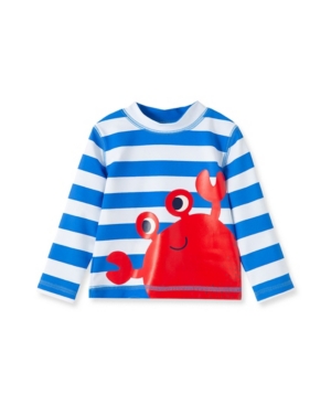 Baby Boys Crab Long Sleeve Rashguard