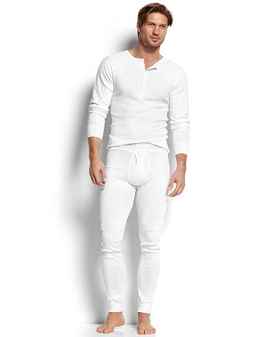 2(x)ist Men's Essential Range Long John & Long-Sleeve Henley