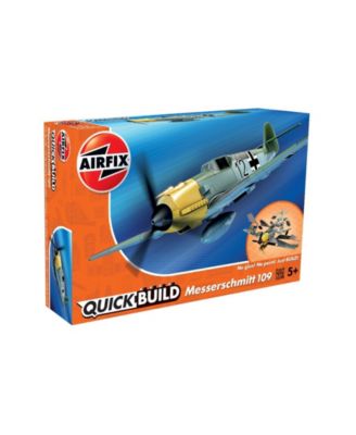 Airfix Quickbuild Messerschmitt 109 Airplane Brick Building Plastic ...