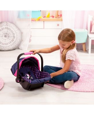 Baby Doll Deluxe Car Seat with Canopy