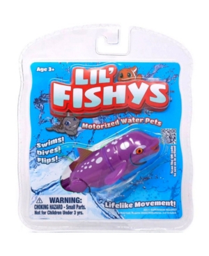 Foodie Surprise Lil Fishys Fish Motorized Water Pet (colors May Vary)