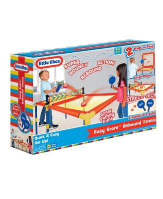 Little Tikes Easy Score Rebound Tennis Ping Pong Game with 2 Paddles