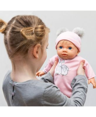 Redbox Tiny Treasures Toy Baby Doll with Car Seat Set