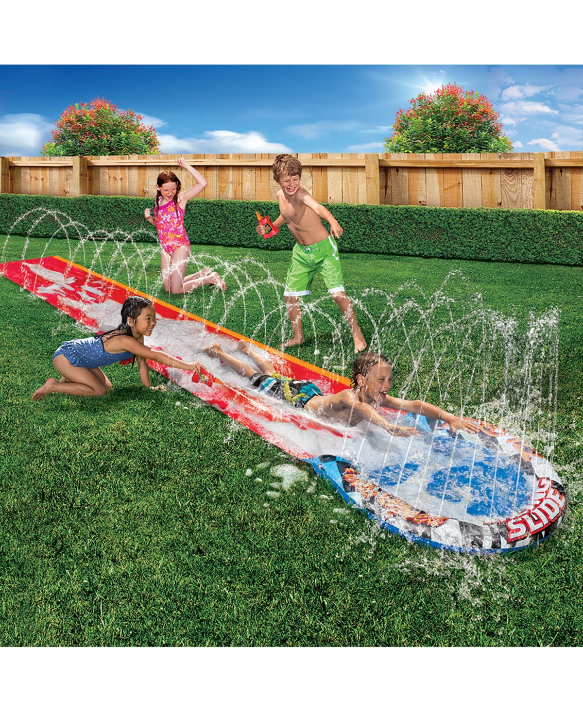 Banzai Turbo Speed Racing Slide With Slick Tech Solution In Blue | ModeSens