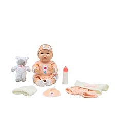 My Dream Baby 15" Lovely Toy Baby Doll with Pet