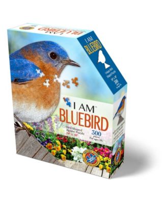 Madd Capp Games - I Am Bluebird - 300 Pieces - Animal Shaped Jigsaw Puzzle