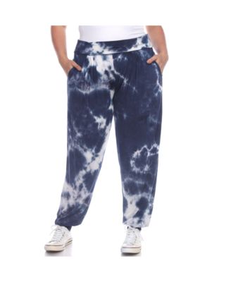 Plus Size Tie Dye Harem Pants