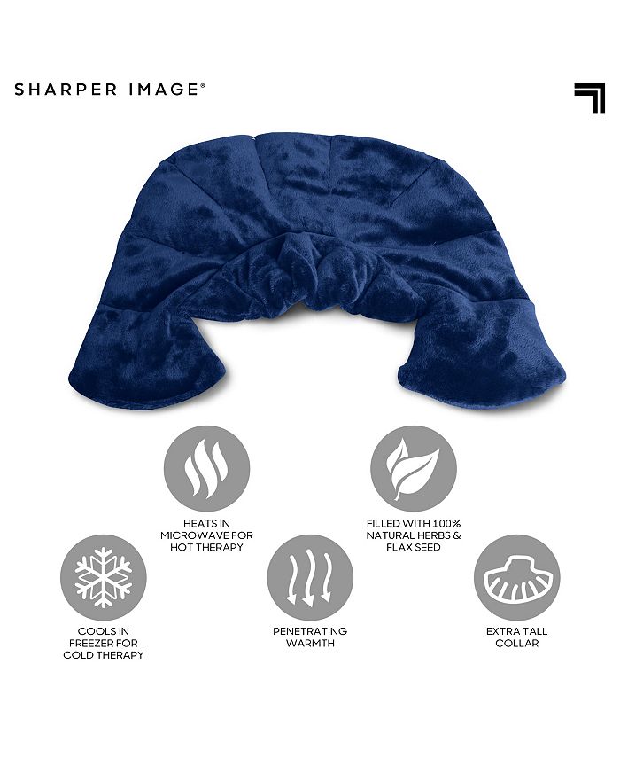 Sharper Image Warming & Cooling Aromatherapy Neck & Shoulder Wrap Pad ...