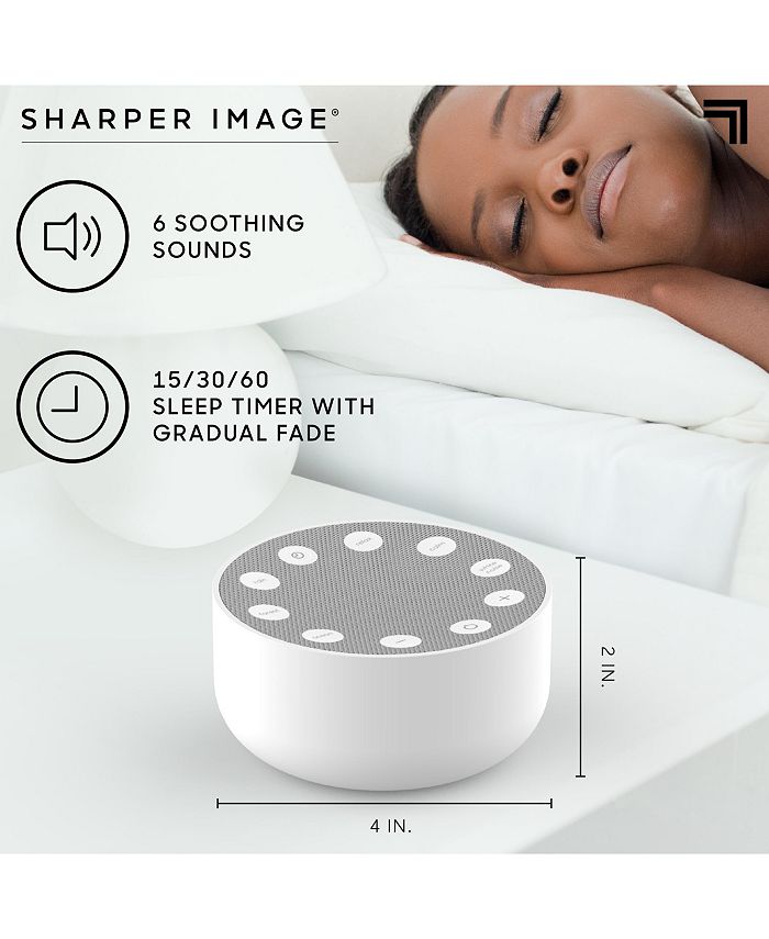 Sharper Image Sleep Therapy Sound and White Noise Machine Macy's
