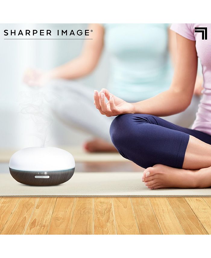 Sharper Image Diffuser Ultrasonic Aromatherapy Dome LED 100mL Macy